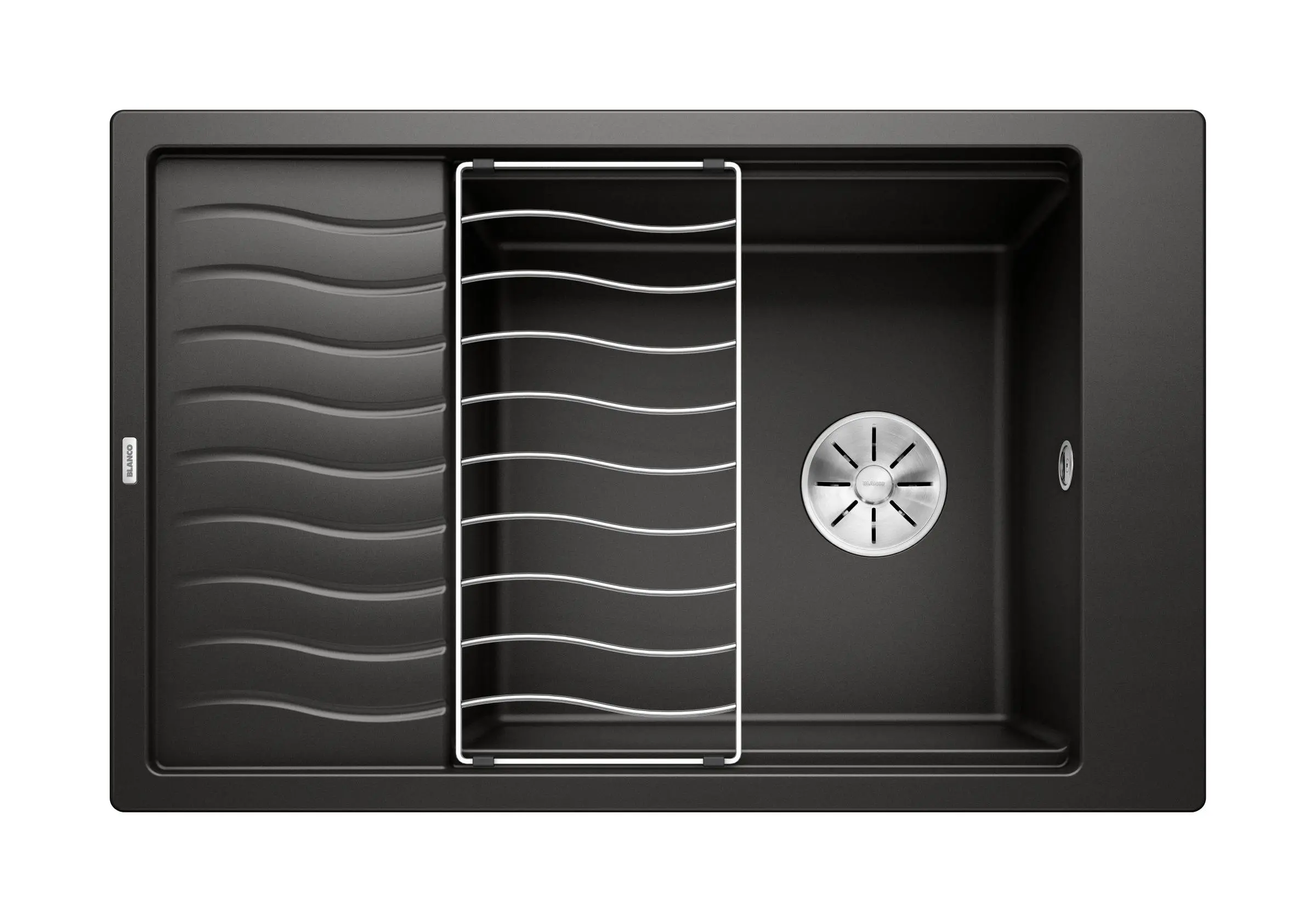 Zlewozmywak Blanco ELON XL 6 S 525883 Granitowy Czarny