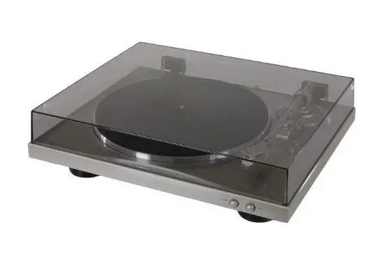 Gramofon Denon DP-300F Automatyczny Napęd paskowy Przedwzmacniacz Srebrny