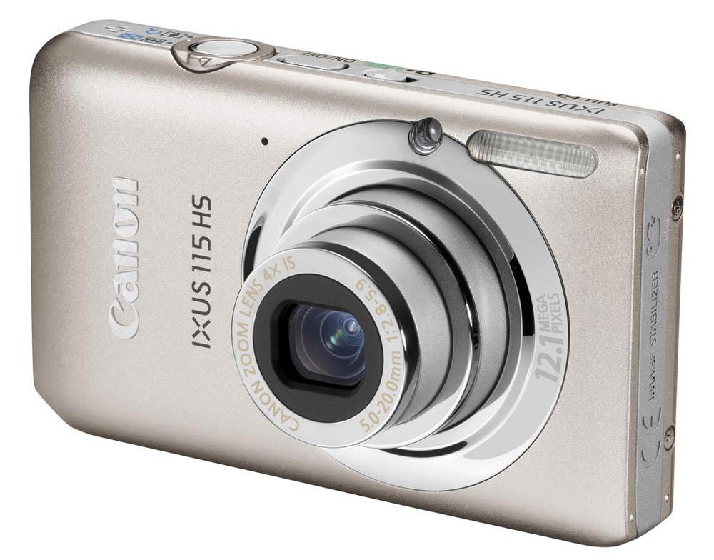 Canon IXUS 115 HS (srebrny)