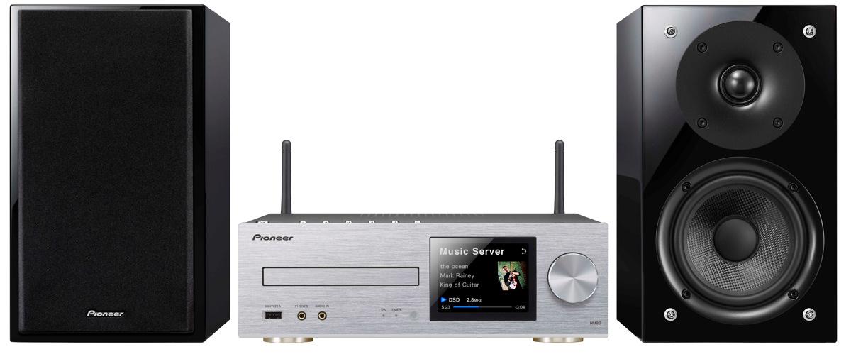Wieża Pioneer X-HM82-S (srebrny)