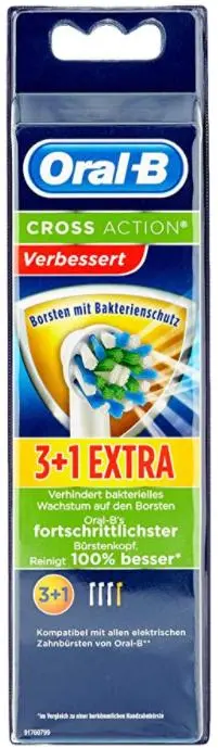 Końcówka do szczoteczki Oral-B Cross Action EB50-4 DE 4szt.
