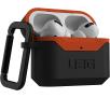 Etui na słuchawki UAG Hard Case V2 AirPods Pro (czarno-pomarańczowy)