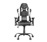 Trust GXT 708W Resto Gamingowy do 150kg Skóra ECO Biały