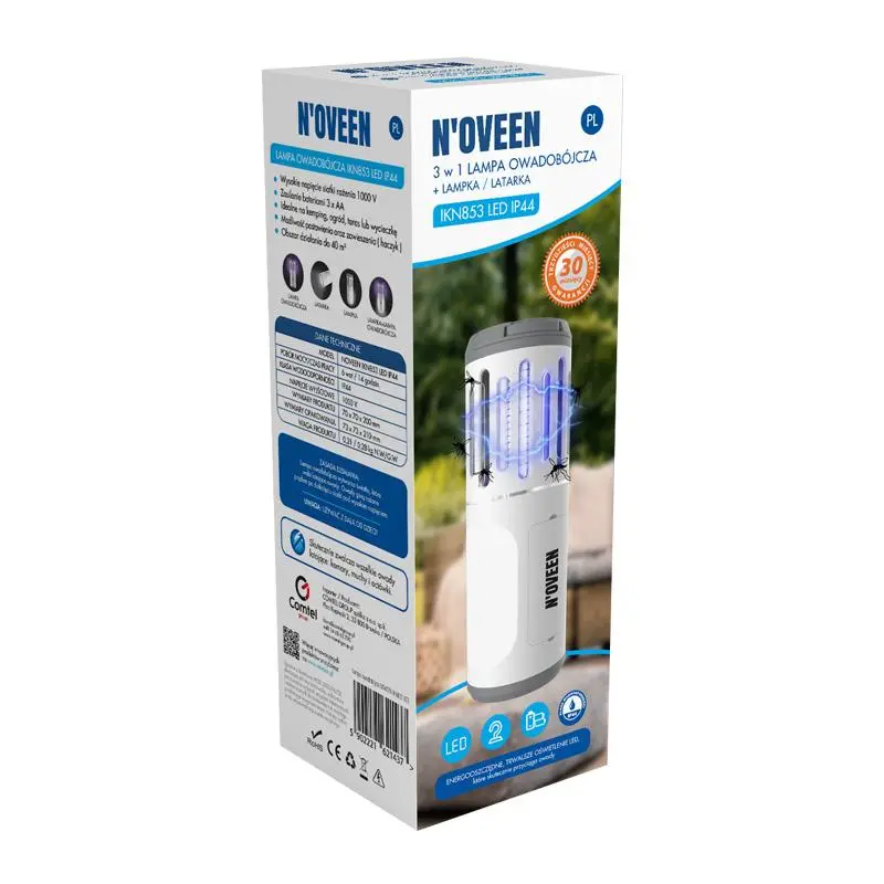 Lampa owadobójcza N'oveen IKN853 LED 40m2