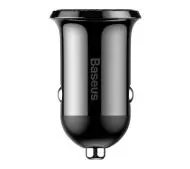 Baseus Grain Pro 2x USB 4,8A Czarny