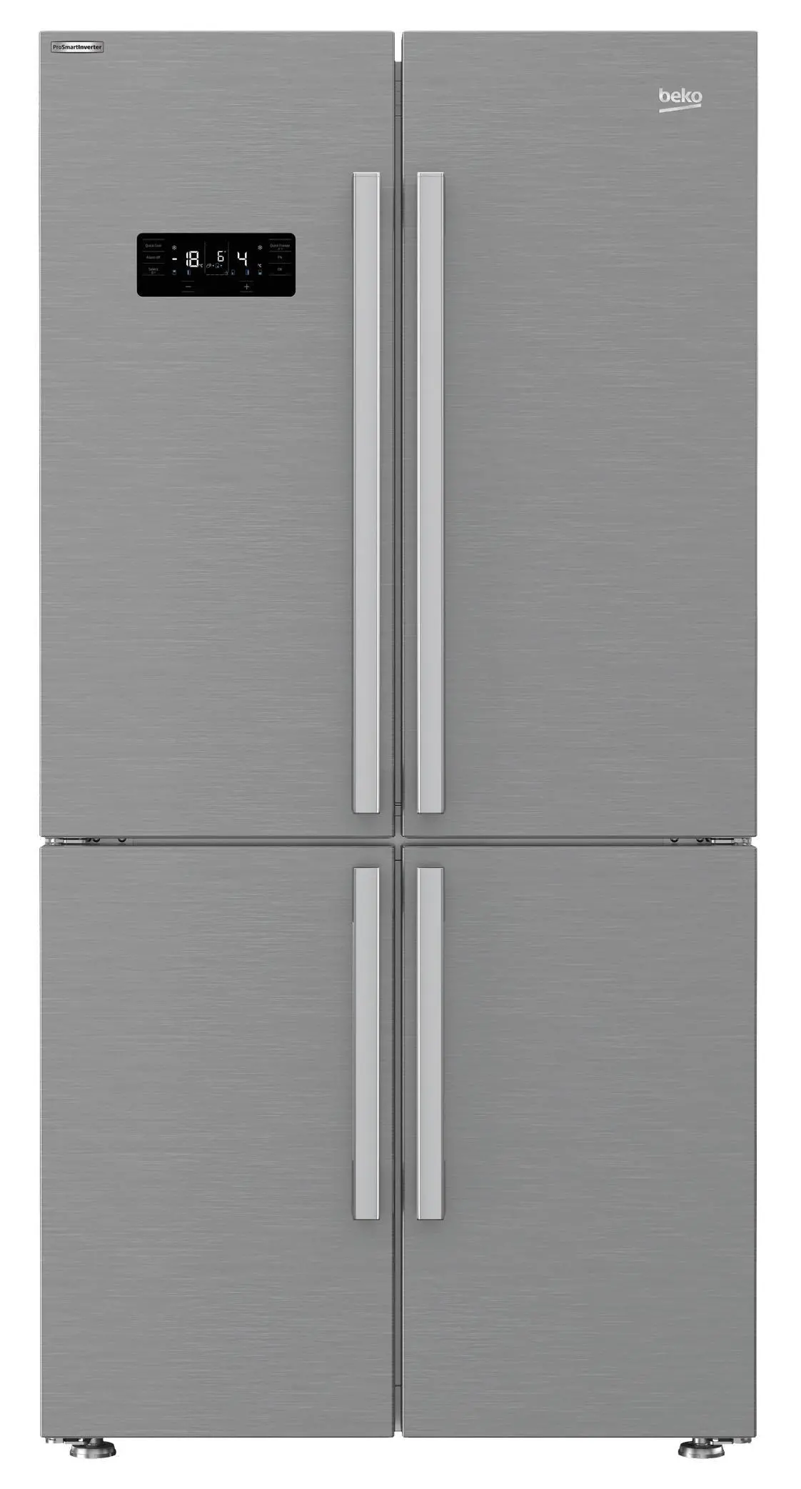 Lodówka Beko GN1416231JXN Pełny No Frost 182cm Kostkarka Stalowy