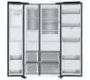 Lodówka Samsung Family Hub RS6HA8891B1 Pełny No Frost 178cm Dystrybutor wody Zdalne sterowanie Grafitowa Stal