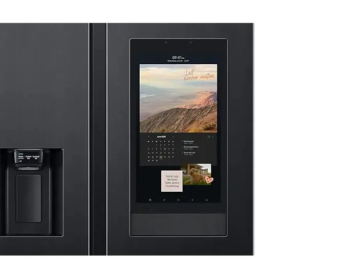 Lodówka Samsung Family Hub RS6HA8891B1 Pełny No Frost 178cm Dystrybutor wody Zdalne sterowanie Grafitowa Stal