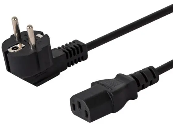 Kabel zasilający Savio CL-146 Czarny