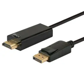 Kabel DisplayPort Savio CL-56 Czarny