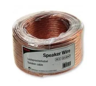 Kabel głośnikowy RCA 84008 2x1,5mm 30m