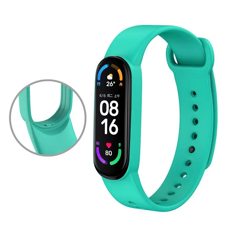 Pasek Yunmi Mi Band 5/6 XMBDST39 Zielony