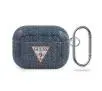 Etui na słuchawki Guess GUACAPTPUJULDB Jeans Collection AirPods Pro Granatowy