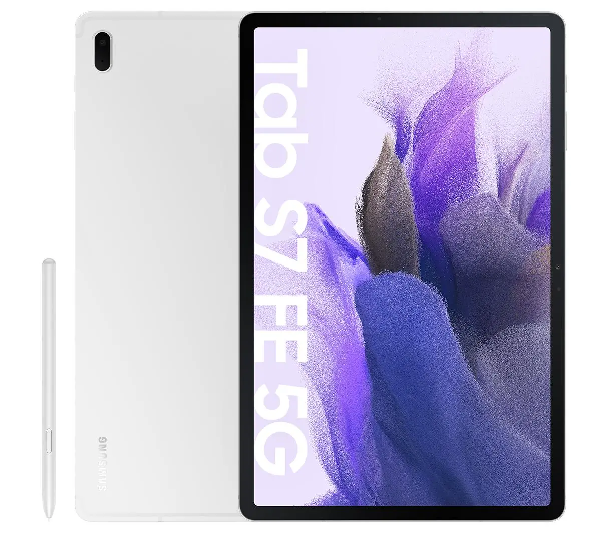 Tablet Samsung Galaxy Tab S7 FE 12,4 SM-T736 12,4" 6/128GB 5G Srebrny