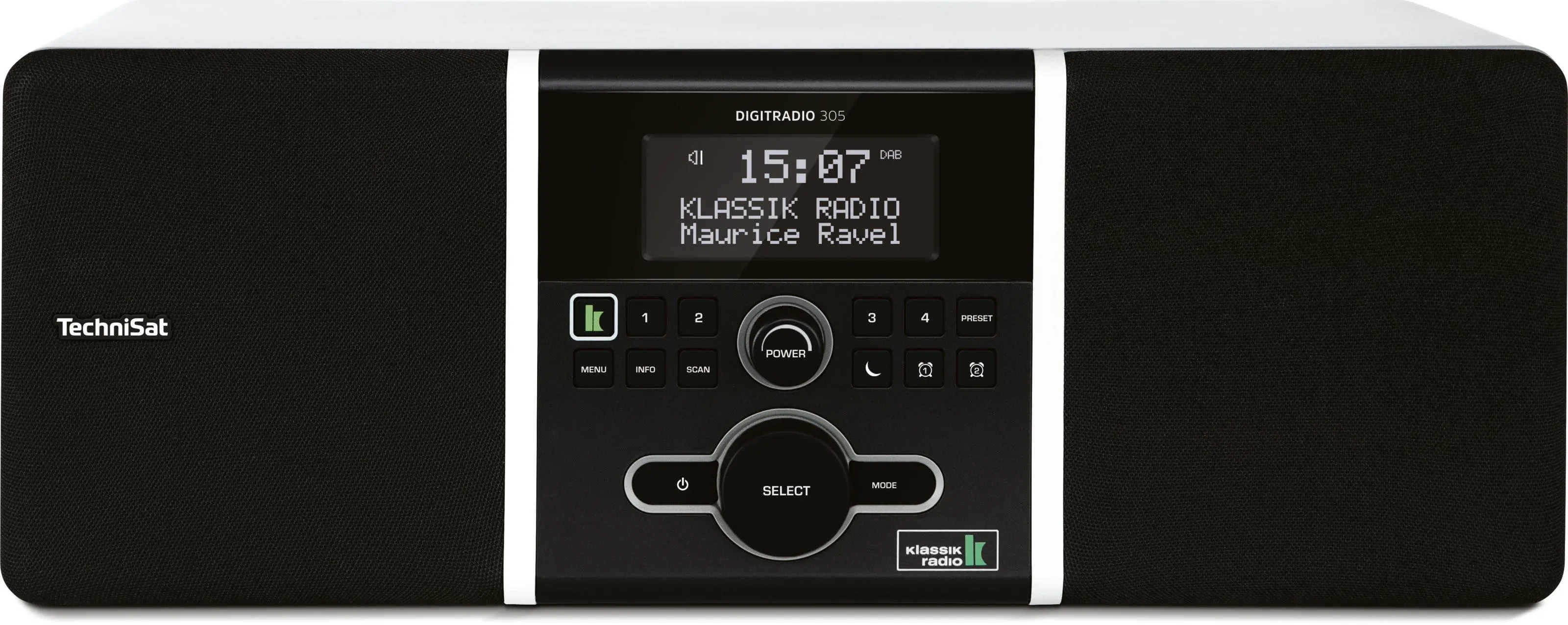 Radioodbiornik TechniSat DigitRadio 305 Klassik Edition Radio FM DAB+ Biały