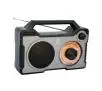 Głośnik Bluetooth Rebeltec RODOS 10W Radio FM Czarno-srebrny