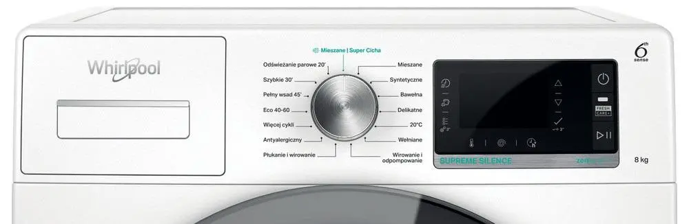 Pralka Whirlpool W6 W845WB PL 8kg 1400obr/min