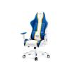 Fotel Diablo Chairs X-One 2.0 Kids Size Dla dzieci do 160kg Skóra ECO Tkanina Biało-niebieski