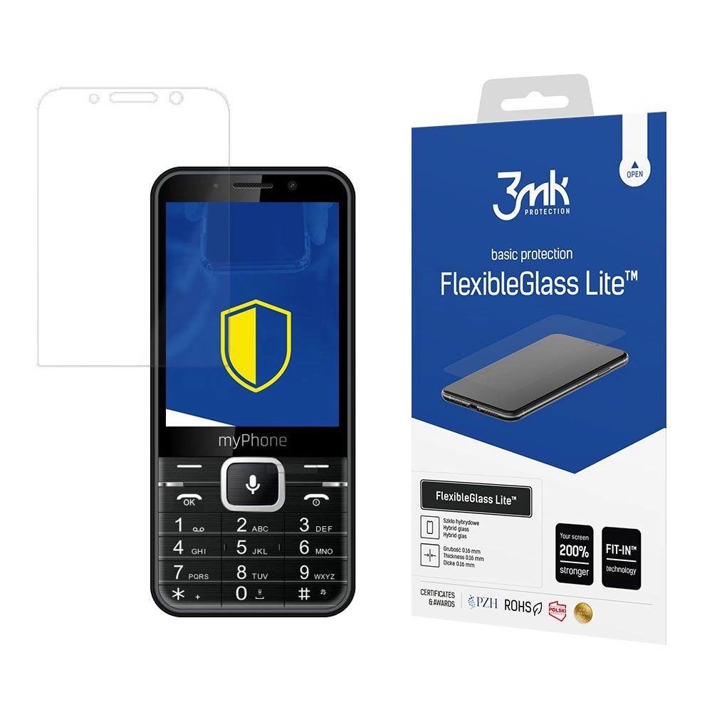 Szkło hybrydowe 3mk FlexibleGlass Lite do myPhone Up