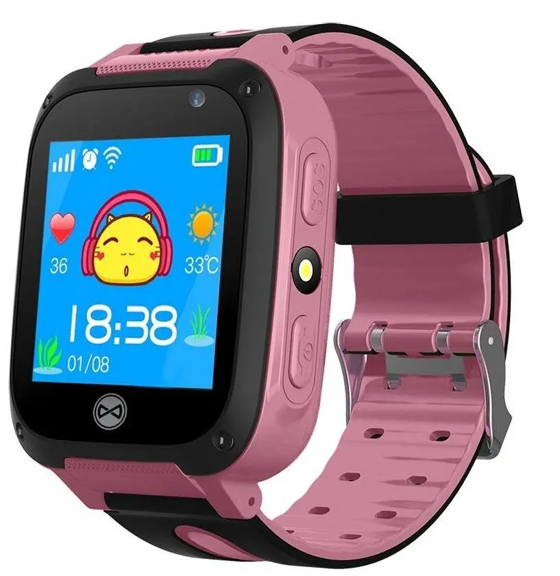 Smartwatch Forever Kids PhoneMe KW-55 Różowy