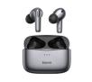 Słuchawki bezprzewodowe Baseus SIMU S2 - dokanałowe - Bluetooth 5.0 - szary