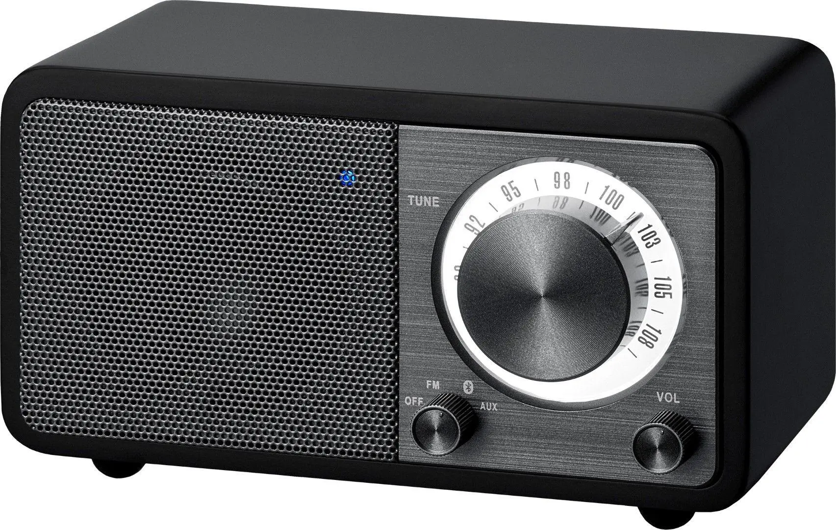 Radioodbiornik Sangean GENUINE MINI WR-7 Radio FM Bluetooth Czarny