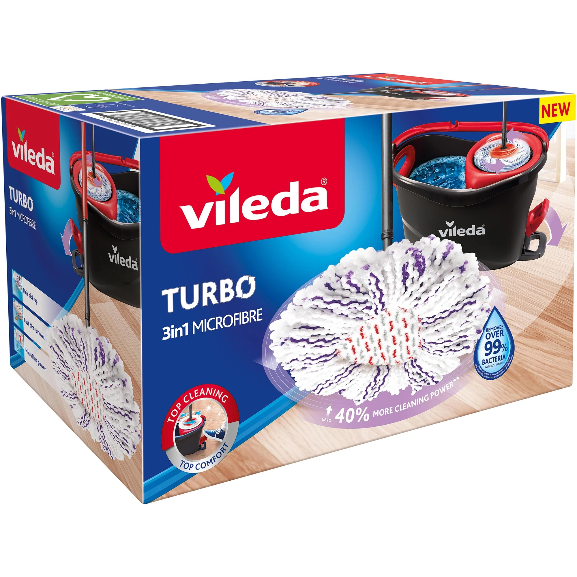 Mop obrotowy Vileda Turbo 3w1
