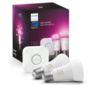 Philips Hue White and Colour Ambiance E27 2 szt. + mostek