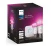 Żarówka LED Philips Hue White and Colour Ambiance E27 2 szt. + mostek
