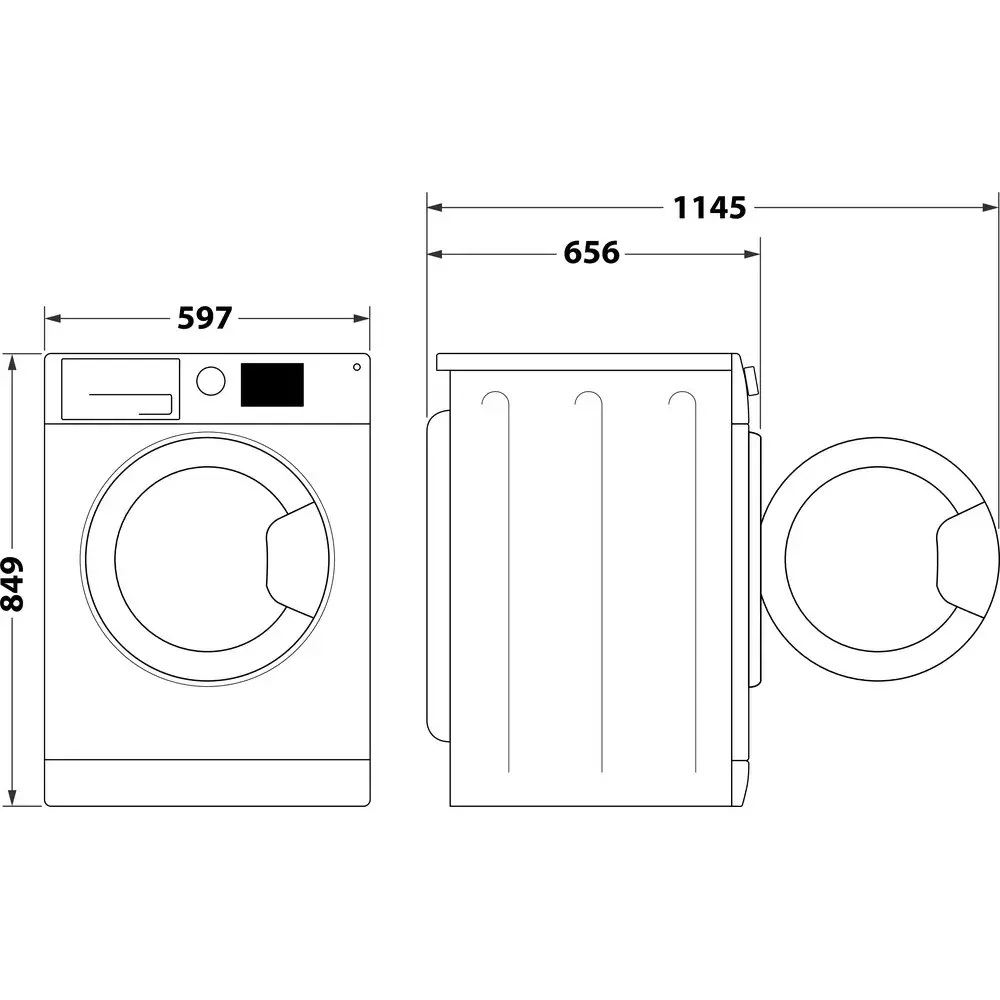 Suszarka Whirlpool W6 D94WB EE 66cm 9kg