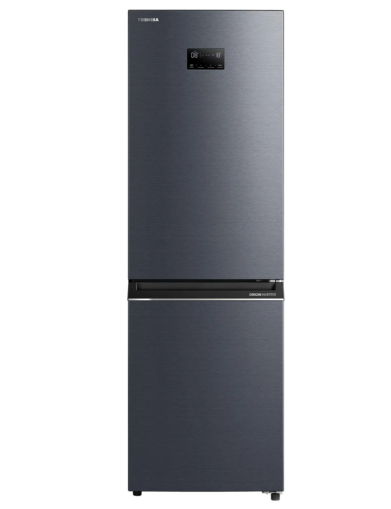 Lodówka Toshiba GR-RB449WE-PMJ Pełny No Frost 185,8cm Szuflada z kontrolą wilgotności Srebrny
