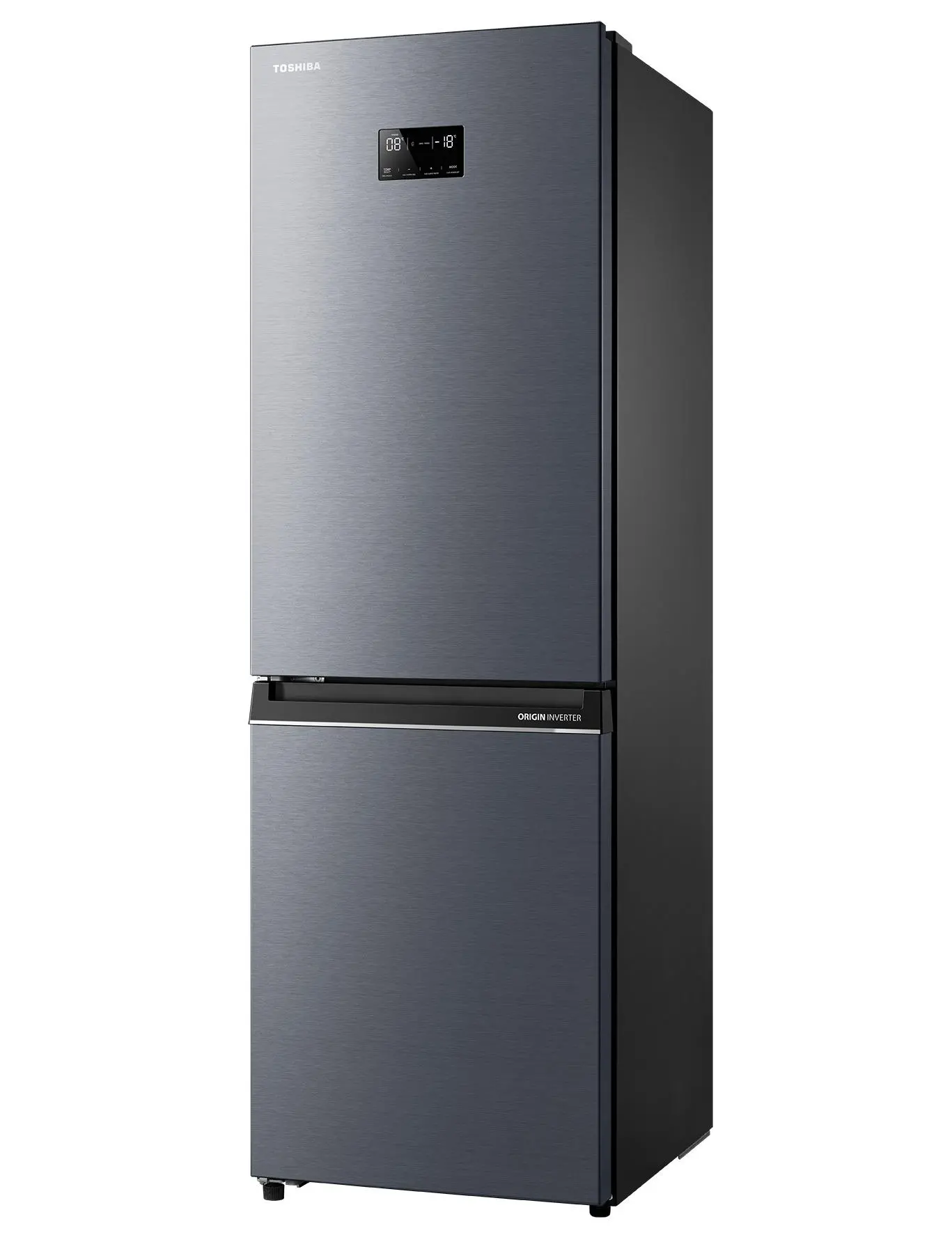 Lodówka Toshiba GR-RB449WE-PMJ Pełny No Frost 185,8cm Szuflada z kontrolą wilgotności Srebrny