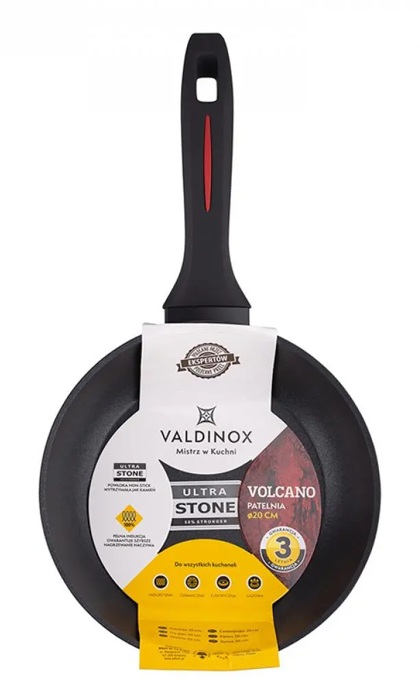 Patelnia Valdinox Volcano Indukcja Nieprzywierająca 20cm