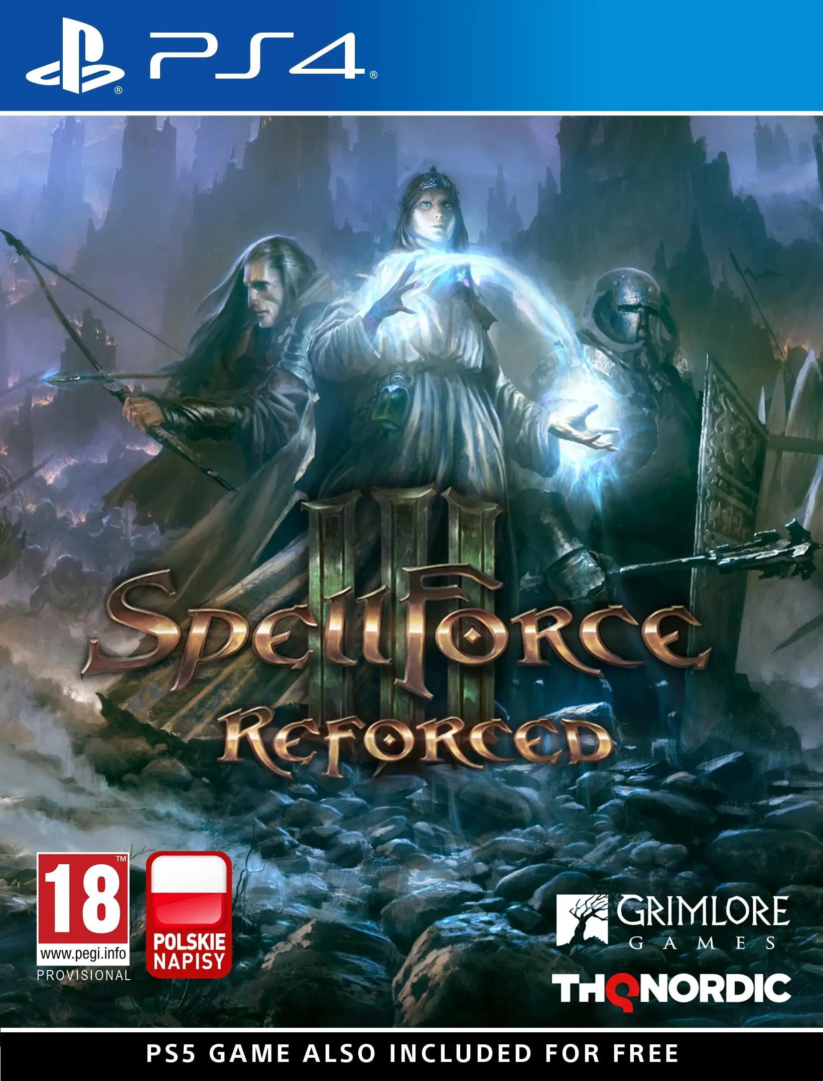 SpellForce 3 Reforced Gra na PS4 (Kompatybilna z PS5)