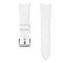 Pasek Samsung Hybrid Leather 20mm S/M Biały