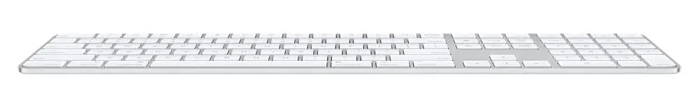 Klawiatura membranowa Apple Magic Keyboard z Touch ID i polem numerycznym Biały