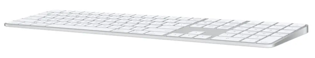 Klawiatura membranowa Apple Magic Keyboard z Touch ID i polem numerycznym Biały