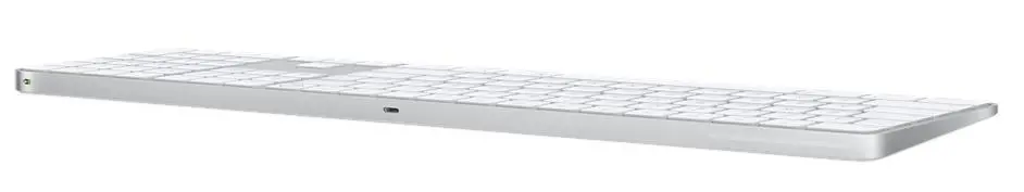 Klawiatura membranowa Apple Magic Keyboard z Touch ID i polem numerycznym Biały