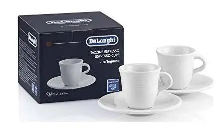Zestaw filiżanek DeLonghi DLSC308 70ml