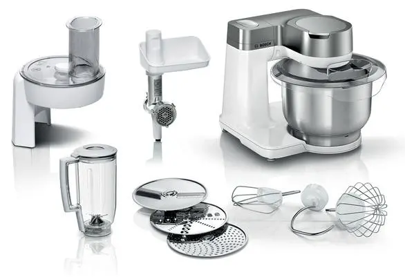 Robot kuchenny Bosch MUMS2VS30 Z maszynką do mielenia Silnik 900W Kompaktowe wymiary