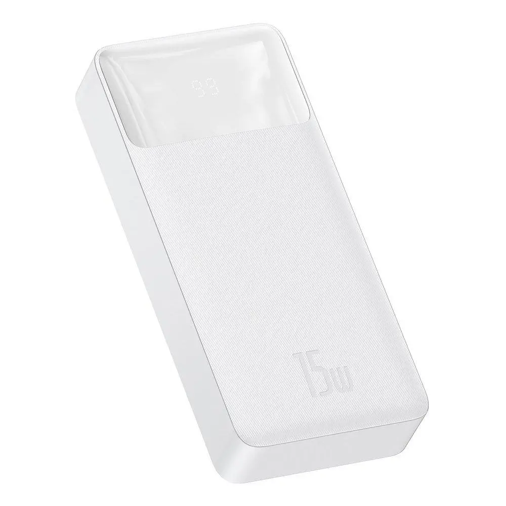 Powerbank Baseus PPBD050102 Bipow 20000mAh 2xUSB USB-C 15W Biały