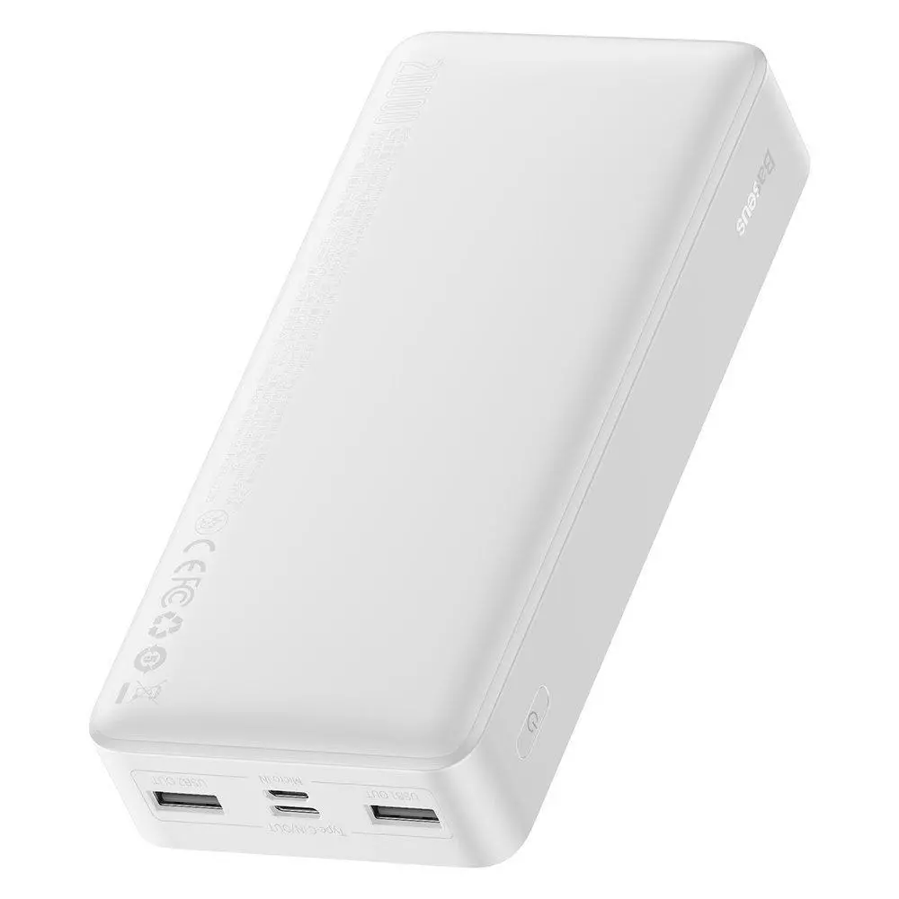Powerbank Baseus PPBD050102 Bipow 20000mAh 2xUSB USB-C 15W Biały
