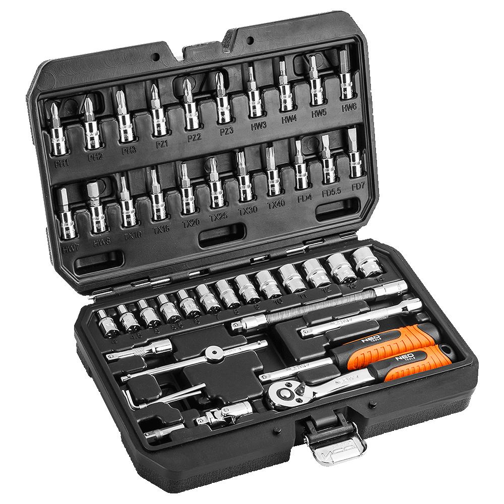 NEO Tools 08-660 1/4", 46 szt.