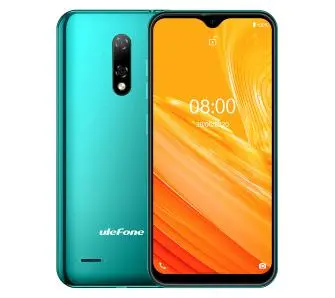 Smartfon uleFone Note 8 5,5" 5Mpix Zielony