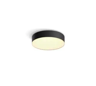 Lampa sufitowa Philips Hue White Ambiance Enrave mała Czarny