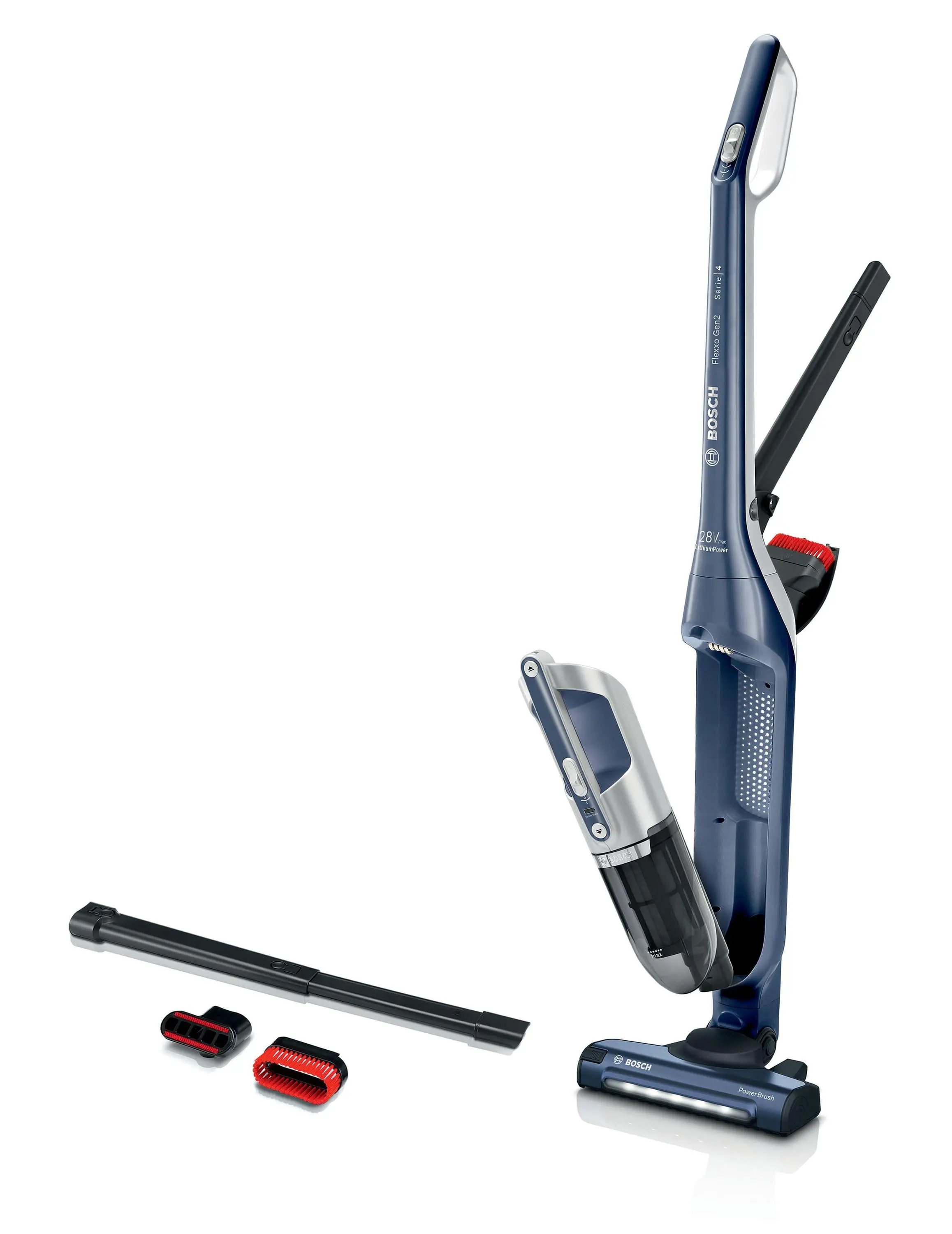 Odkurzacz Bosch Flexxo 28Vmax BBH3K2800 55min