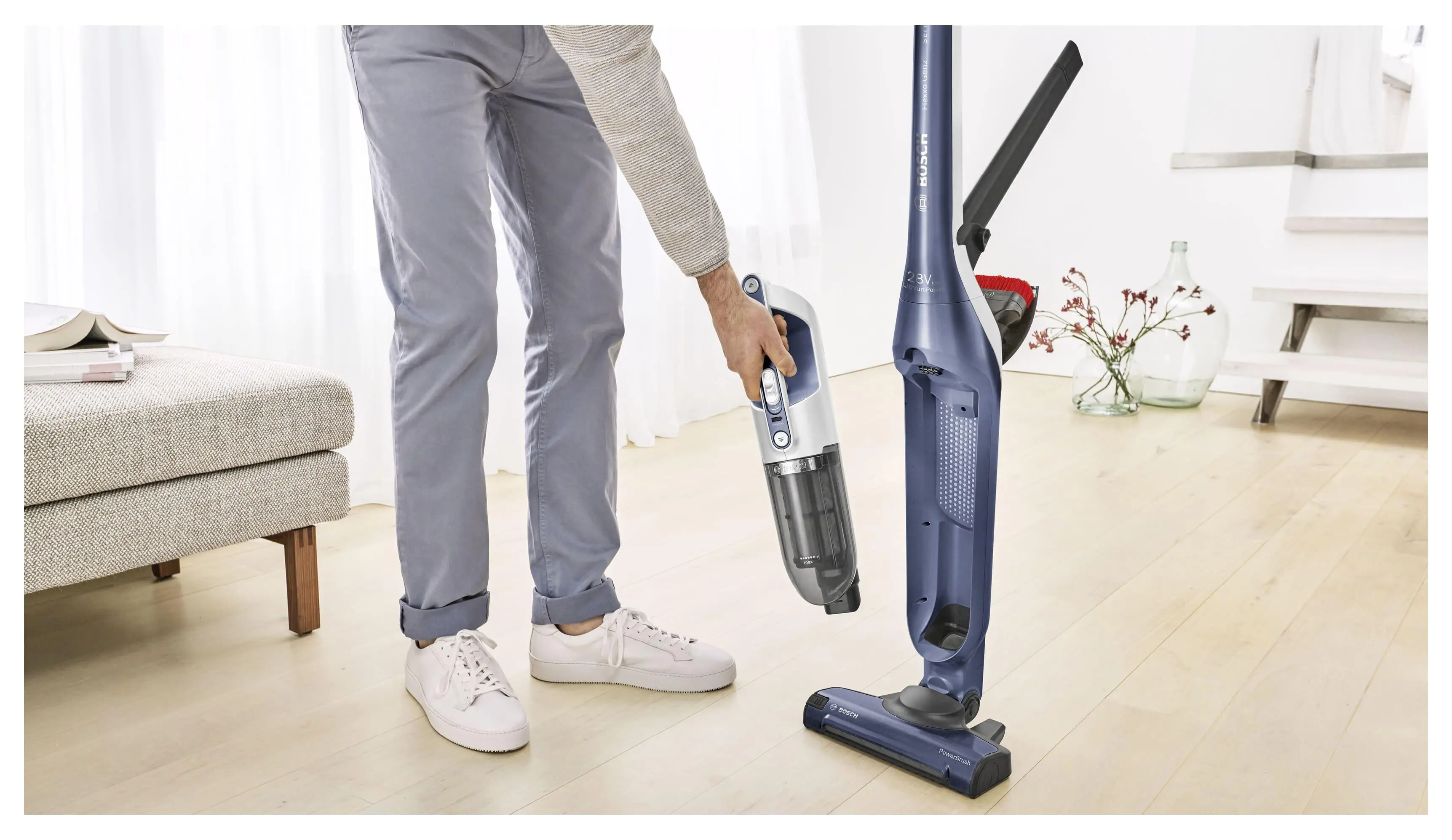 Odkurzacz Bosch Flexxo 28Vmax BBH3K2800 55min