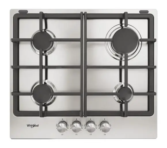 Газова плита Whirlpool TKRL660IX 58см