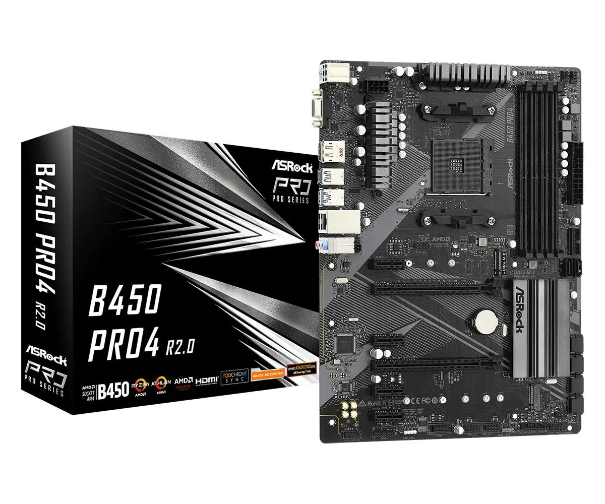 Płyta główna ASrock B450 Pro4 R2.0