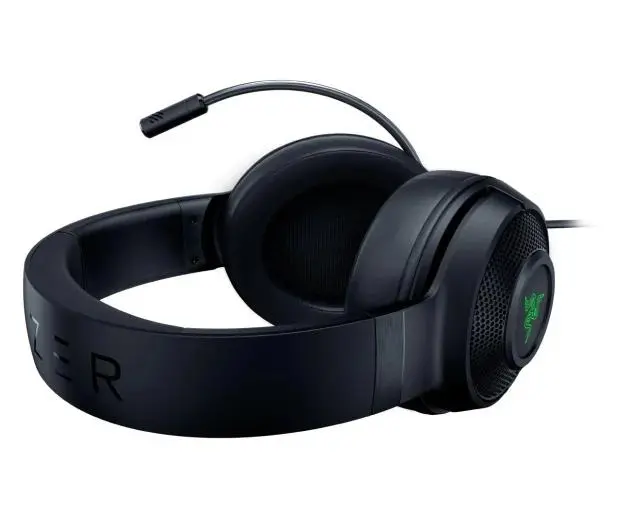 Słuchawki przewodowe z mikrofonem Razer Kraken V3 X Nauszne Czarny